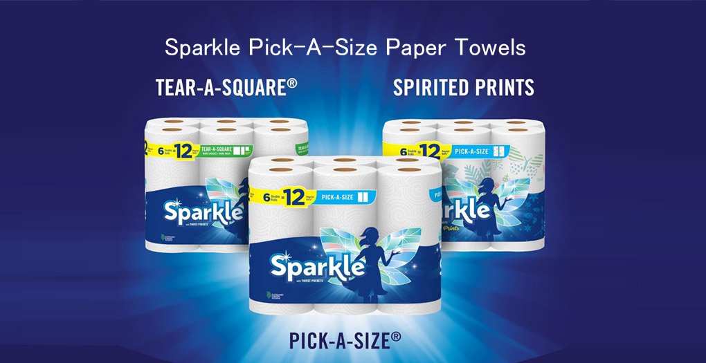 Sparkle Pick-A-Size Paper Towels