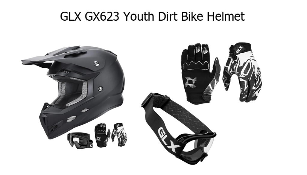 GLX GX623 Youth Dirt Bike Helmet