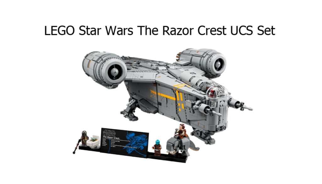 LEGO Star Wars The Razor Crest UCS Set LEGO Star Wars The Razor Crest UCS Set