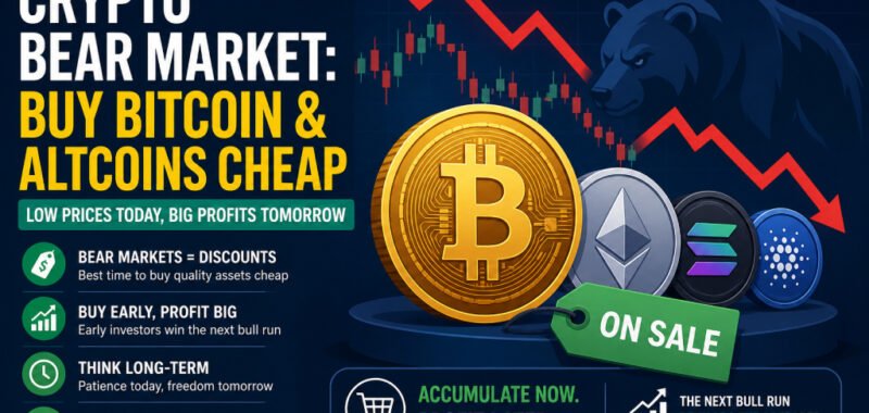 Crypto Bear Market: Buy Bitcoin & Altcoins Cheap