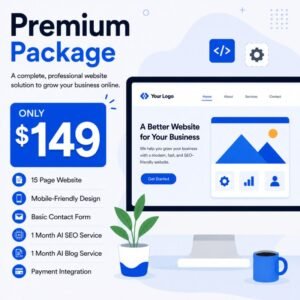 Custom Website Design Premium Package