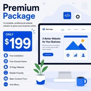 Custom Website Design Premium Package