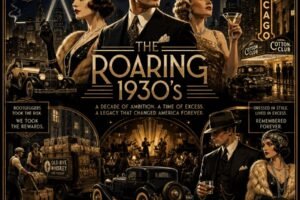 Roaring 30's Graphic Design by AI - Trustalyze Roaring 30's Graphic Design by AI