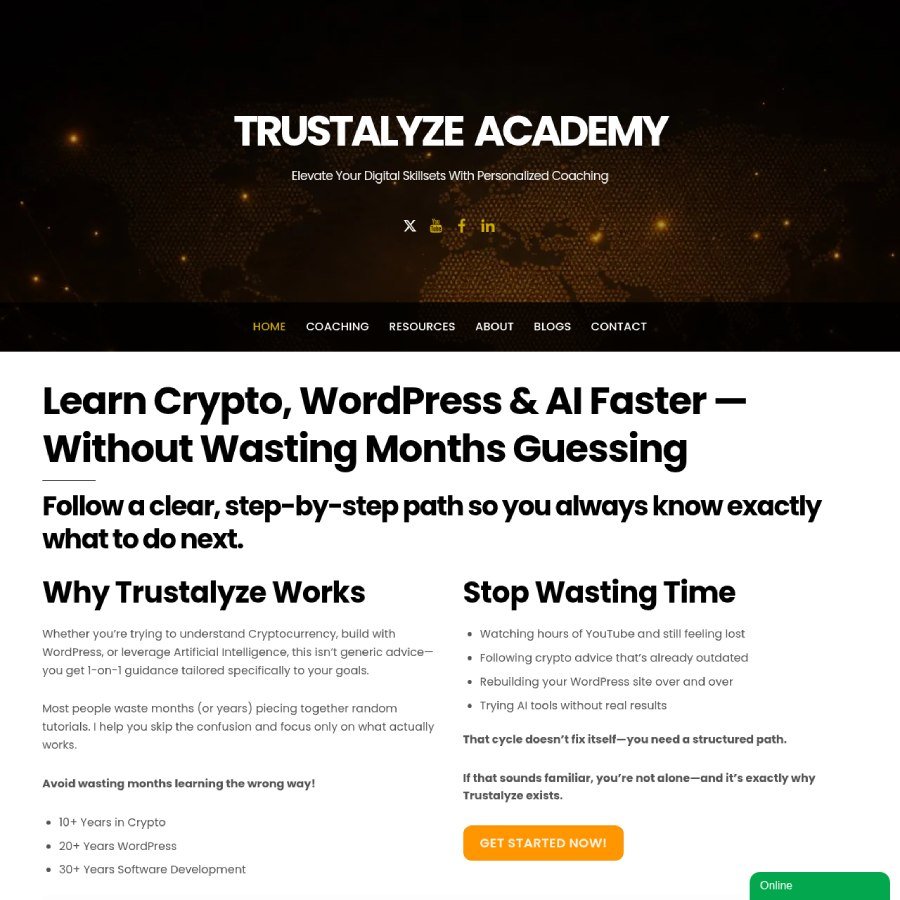 Trustalyze Academy - Trustalyze Academy Trustalyze Academy