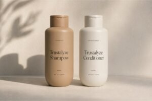 Shampoo Graphic Design by AI - Trustalyze Shampoo Graphic Design by AI