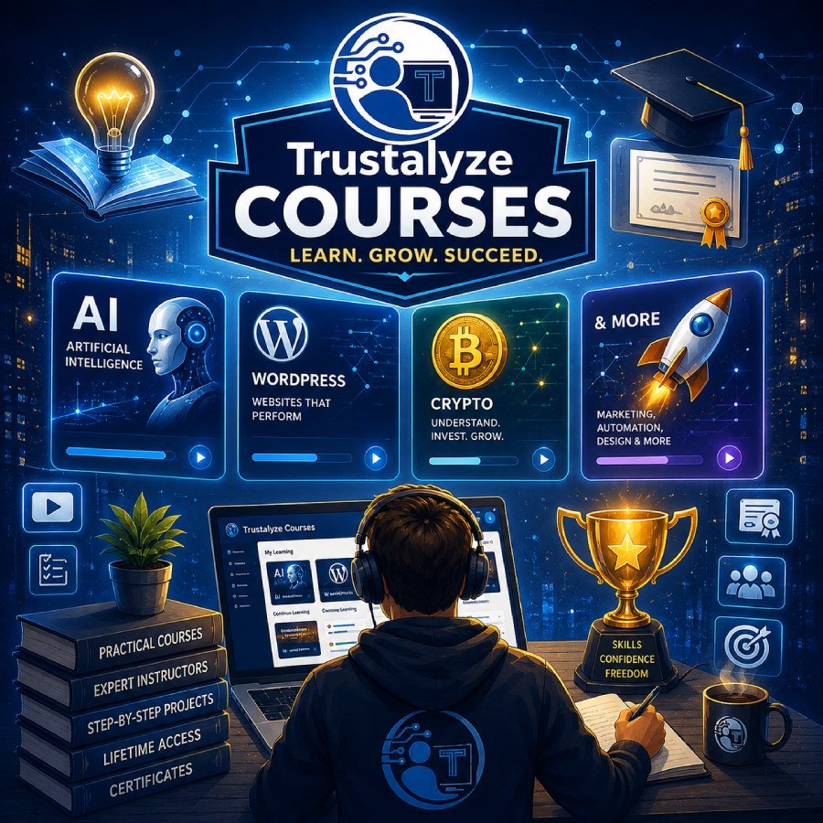 Trustalyze Courses - Trustalyze Academy Trustalyze Courses