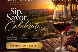 Festive Hill Wine Table Ad - Trustalyze Festive Hill Wine Table Ad