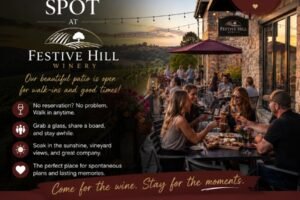 Festive Hill Wine Newspaper Ad Graphic - Trustalyze Festive Hill Wine Newspaper Ad Graphic