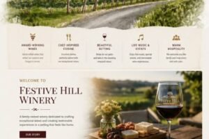 Festive Hill Sample Website Design - Trustalyze Festive Hill Sample Website Design